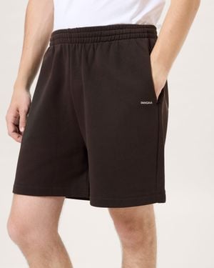 PANGAIA Midweight Shorts—Obsidian Core - Black