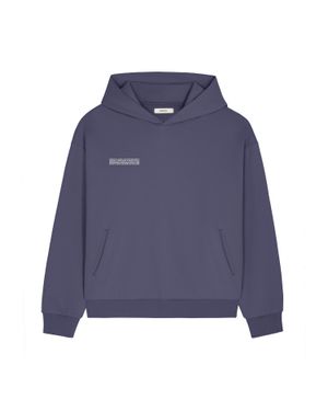 PANGAIA 365 Midweight Hoodie—Slate - Blue