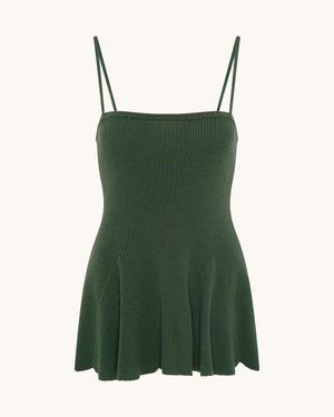 Racil Line Cashmere Cami - Green