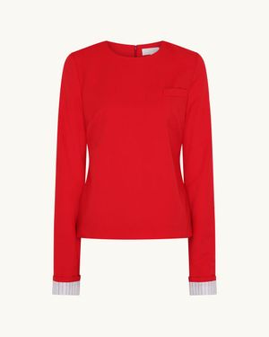 Racil Taylor Top - Red
