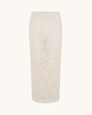 Racil Carine Lace Skirt - White