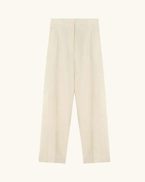 Racil Harry Tuxedo Trousers - White