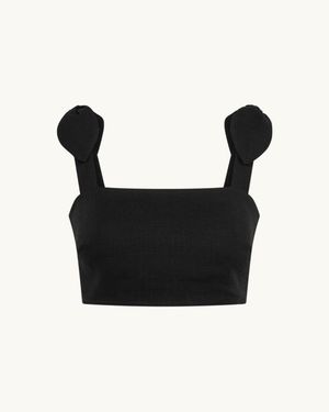 Racil Bow Bralette - Black