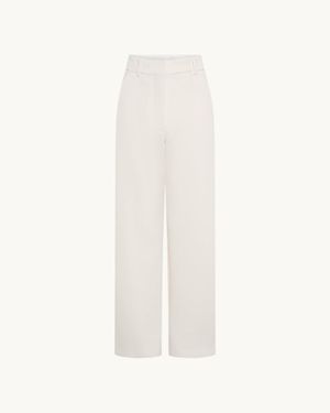 Racil Charlie Trousers - White