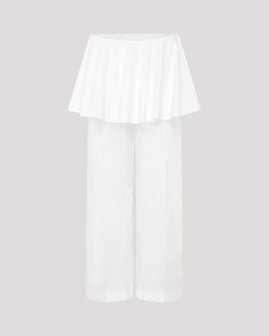 Racil St. Tropez Trouser - White