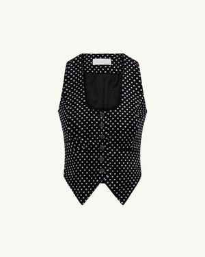 Racil Nadia Waistcoat - Black