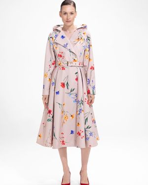 RainSisters 'Spring Bloom' Coat - Pink