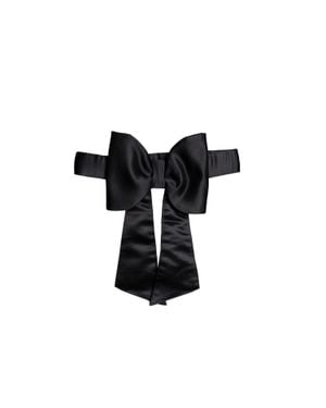 RainSisters Bow Belt For Girl - Black