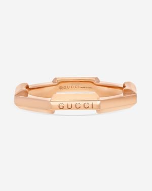 Gucci Link To Love 18K Ring Ybc662194002007 - Pink