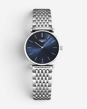 Longines La Grande Classique Stainless Steel Quartz Ladies Watch L4.766.4.95.6 - Blue