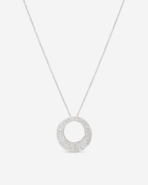 Roberto Coin Scalare 18K Diamond Pendant Necklace 8881402Aw18X - Metallic