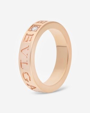 BVLGARI B.Zero1 18K Diamond Ring Sz. 341821 - White