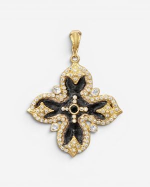 Armenta Sueno 18K Multi-Gemstone Enhancer 11713 - Metallic