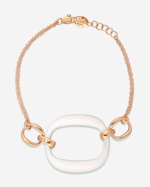 Damiani 18K Diamond Agate Bracelet 20055363 - White