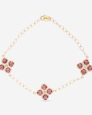 Nanis 18K London Topaz & Sapphire Bracelet Bn1-579 - White