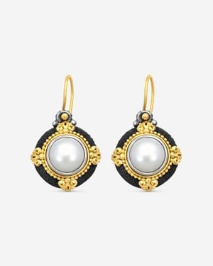 Konstantino Nemesis Sterling & 18K Pearl Drop Earrings Smk311 - Metallic