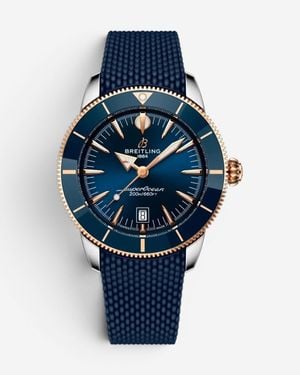 Breitling Superocean Heritage Stainless Steel Automatic Watch Ub3112161C1S - Blue