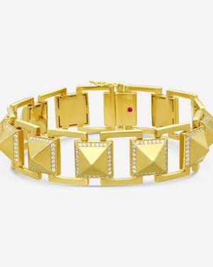 Roberto Coin Obelisco 18K Diamond Bracelet 8882577Aylbx - Metallic