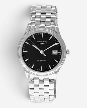 Longines Flagship Stainless Steel Automatic Watch L4.974.4.52.6 - Metallic