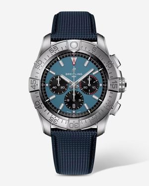 Breitling Super Avenger B01 Chronograph Titanium Automatic Watch Eb0148101C1X1 - Blue
