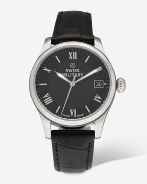 Swiss Military Terragraph Quartz Watch 01.0521.309 - Metallic