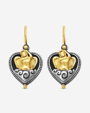Konstantino Angelic Sterling & 18K Drop Earrings Skmk3185-130 - Metallic