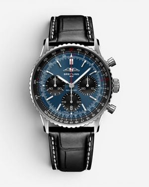 Breitling Navitimer Chronograph Stainless Steel Automatic Watch Ab0139241C - Multicolor