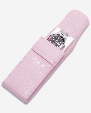 Rapport Portobello Leather Single Watch Pouch D400 - Pink