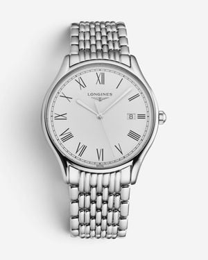 Longines Lyre Stainless Steel Quartz Watch L4.859.4.11.6 - Metallic
