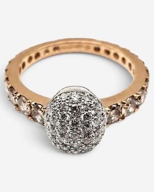 Crivelli Girodito 18K & Diamond Ring Sz. 7 047119 - Metallic