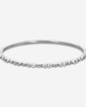 Armenta New World Sterling Sapphire Scattered Bangle Bracelet 08886 - Metallic