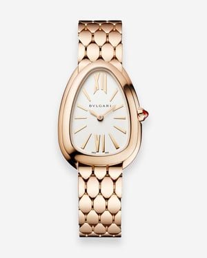 BVLGARI Bulgari Serpenti Seduttori 18K Quartz Ladies Watch 103145 - Metallic