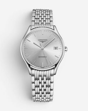 Longines Lyre Stainless Steel Automatic Ladies Watch L4.860.4.72.6 - Metallic