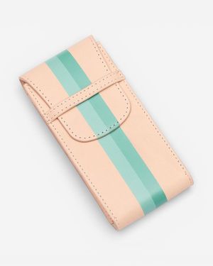 Rapport X La Californienne Leather Single Watch Pouch Cnp0 - Green