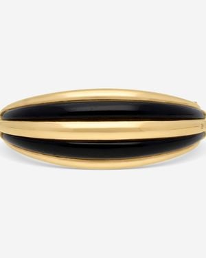 Damiani 18K, Onyx And Diamond Bangle Bracelet 20076820 - Black