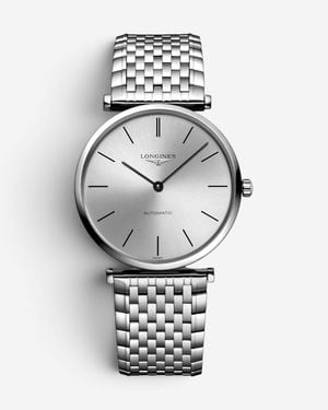 Longines La Grande Classique Stainless Steel Automatic Ladies Watch L49084726 - Metallic