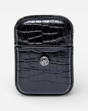 Rapport Director's Range Leather Business Card Holder D338 - Black