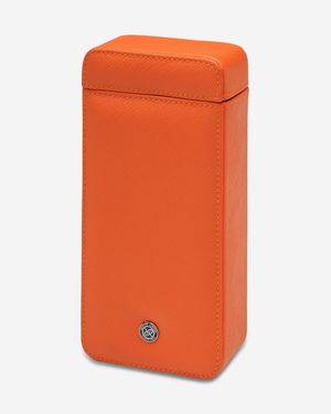 Rapport Via Leather Single Watch Slipcase D410 - Orange