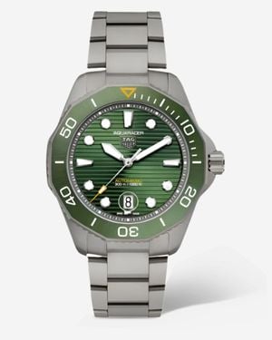 Tag Heuer Aquaracer Titanium Automatic Watch Wbp208B.Bf0631 - Green
