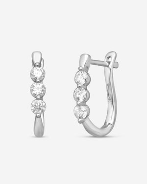 Ina Mar 14K Diamond Earrings Er31329-Cs4Wg - Metallic