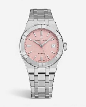 Maurice Lacroix Aikon Stainless Steel Limited Edition Automatic Ladies Watch Ai6007-Ss00F-530-E - Metallic