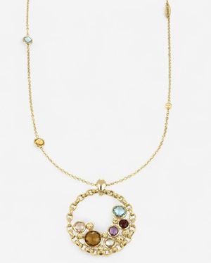 Tavan 18K Multistone Pendant Necklace Nf020Ch-Y-194 - Metallic