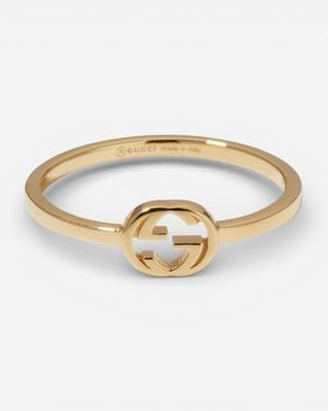 Gucci Interlocking G 18K Ring Ybc679115001 - Metallic