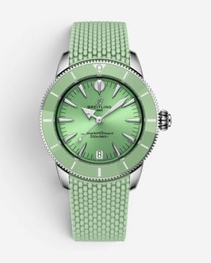 Breitling Superocean Heritage Stainless Steel Automatic Watch A10390361L1S - Green