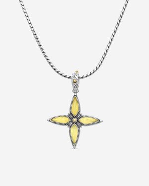 Konstantino Gen K 2 Sterling & 18K Agate Necklace Stkj425-649 - Metallic