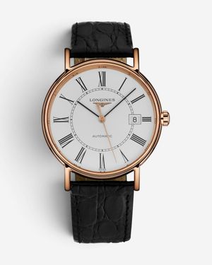 Longines Presence 18K Pvd & Steel Automatic Watch L4.921.1.11.2 - Black