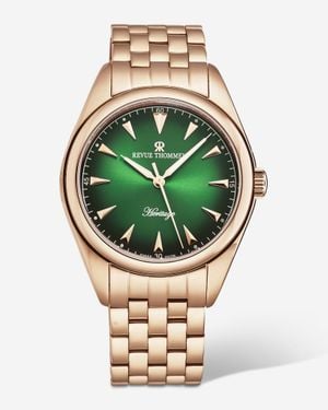 Revue Thommen Heritage Dial Stainless Steel Automatic Watch 21010.2164 - Metallic