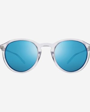 Revo Python Iii Crystal & H2O Heritage Oval Sunglasses Re117709H20 - Blue