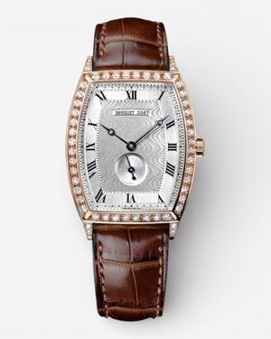 Breguet Heritage 18K Rose Diamond Automatic Ladies Watch 3661Br/12/984.Dd00 - Metallic