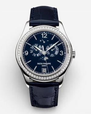 Patek Philippe Annual Calendar Moonphase Automatic Watch 5147G-001 - Blue